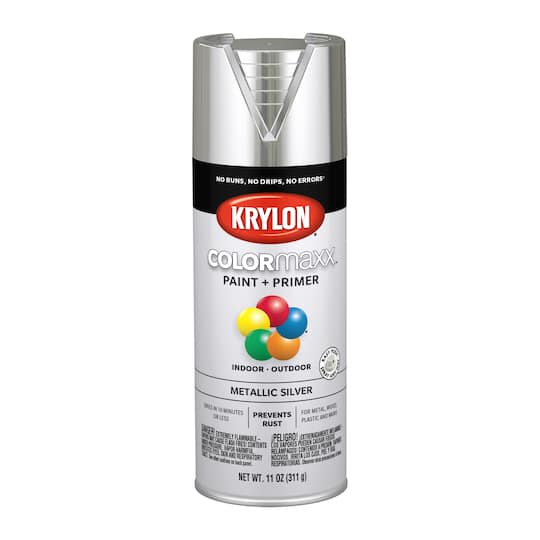 Krylon® COLORmaxx™ Metallic Paint + Primer